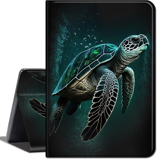 for Amazon Kindle Fire Max 11 Case (13th Generation, 2023 Release) 11",Slim Lightweight Smart Shell Stand Cover with Auto Wake/Sleep for All-New Fire 11 Max Tablet,Cute Green Sea Turtles