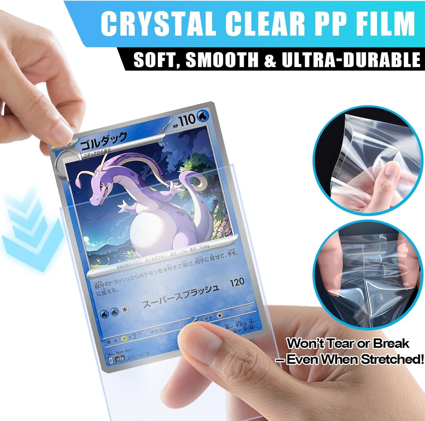 Card Sleeves, 1200 CT Soft Card Protectors for Trading Cards with 2CT Hard Card Holders, Clear Topload Card Cover for Football, Baseball, Sports, MTG, TCG Game, Photo Card Collectible Storage