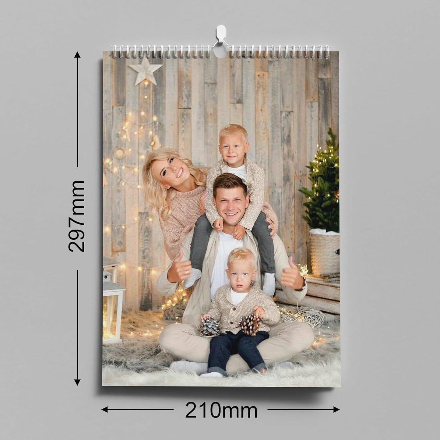 Custom Calendar 2026 for Home & Office - Print Your 13 Memories,Make Your Own Personalized Calendar Customized Christmas Gift &use your photo (Wall Calendar1, 3 Packs)