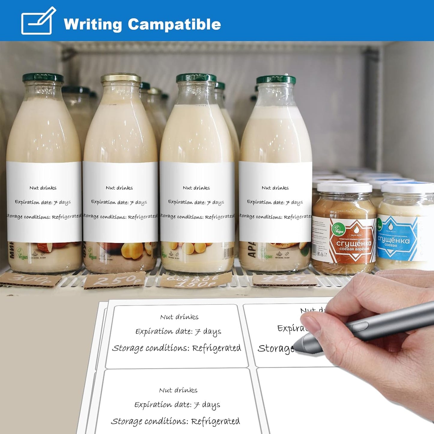 BESTEASY 3 1/3" x 4" Labels Shipping Labels for Laser Inkjet Printers, 6 Up Self Adhesive FBA Address Labels, White Matte Mailing Label Stickers (1000 Sheets, 6000 Labels)