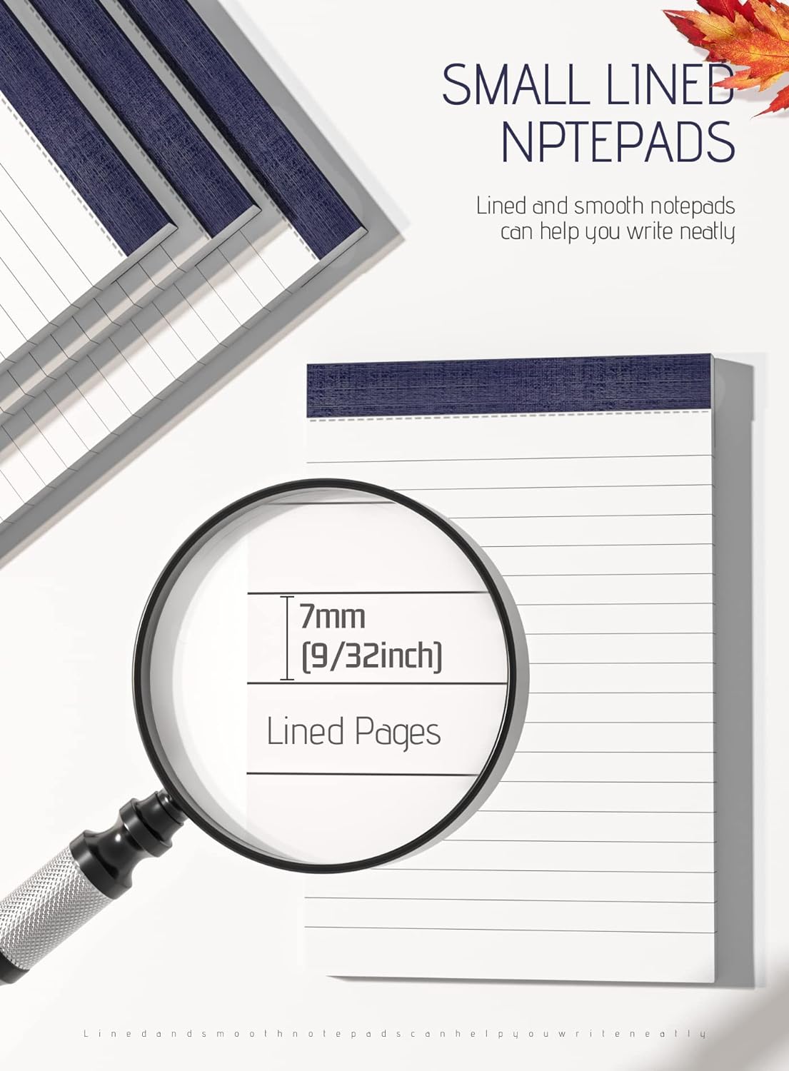 Notepads 4x6 Small Note Pads 4x6 Lined Writing Pads of Paper 4x6 Memo Pads 4x6 Small Paper Pads 4 x 6 Scratch Pads 4x6 Server Pads 4x6 Small Pocket Notebook 10 Pack Server Note Pads 30 Sheets/Pad