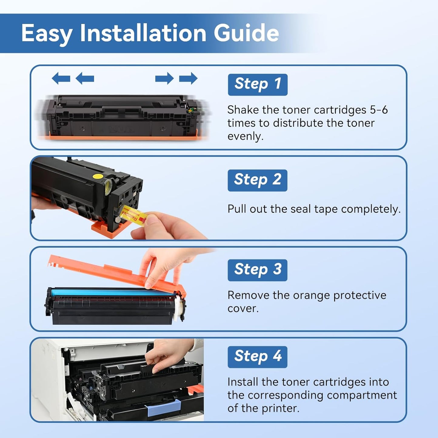 MYTONER 206X Black High Yield Toner Cartridge (with Chip) Compatible Replacement for HP 206X 206A W2110X W2110A for Color Pro MFP M283fdw M283cdw Pro M255dw M255nw M283 M255 M282 Printer (2 Pack)