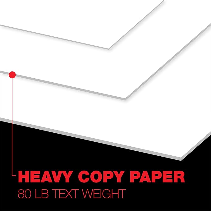 Accent Opaque White Printer Paper, 13” x 19” 32lb Bond/80lb Text Copy Paper – Premium Super Smooth Computer Paper, 97 Bright, 118gsm – Ideal for Ink Heavy Printing – 189035R – 300 Sheets (1 Ream)