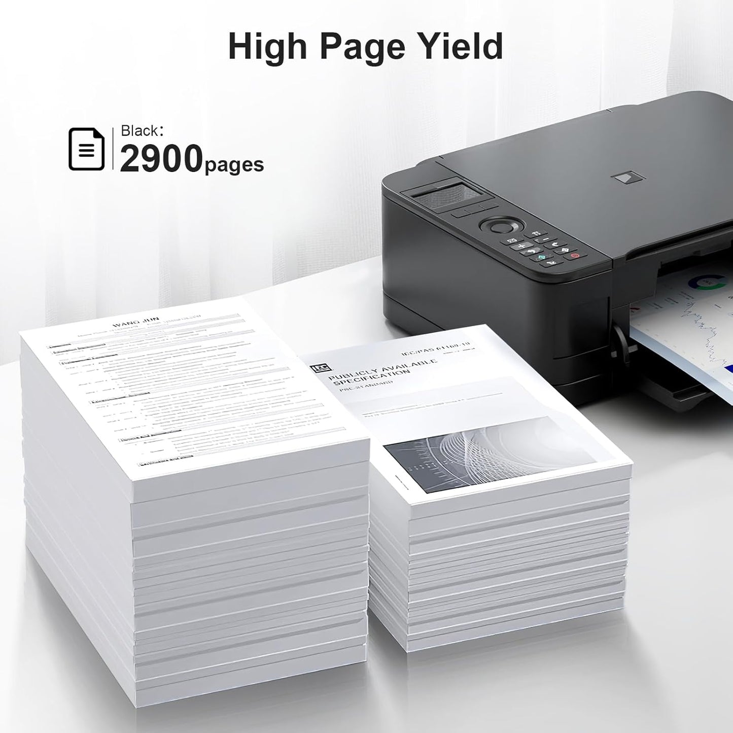 148A Toner Cartridge with Chip Black Compatible Replacement for HP 148A 148X W1480A W1480X for HP Pro 4001dw 4001dn 4001n MFP 4101fdw 4101fdn Printer High Yield Ink ( 2 Pack )