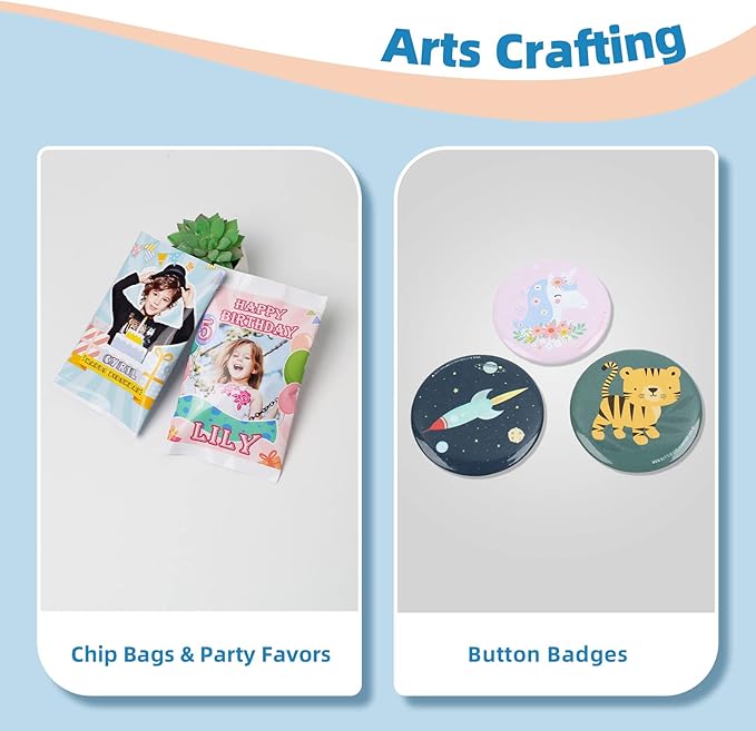 Uinkit 37lb Thin Flyer Paper Glossy 8.5x11 Inkjet 100 Sheets Single Side DIY Chip Bag 135gsm Printer Picture for Inkjet Printer with Dye Ink Letter size A4 Brochure (8.5X11X100)