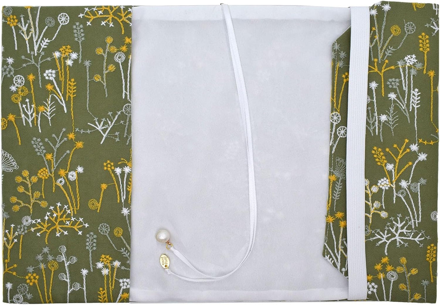 BLBMH Book Covers for Paperbacks Fit for 5.5x8.5 inch Book Bible Adjustable Book Sleeve Cover for Women Over 15 Soft Cloth Protector for Bible Novels - Spring