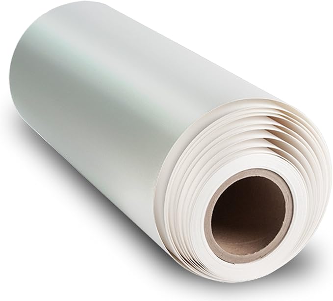 17M Gloss 17in x 75ft 17mil Thickness, Designed For You to Print and Stretch Without Varnishing in Between. Compatible With Most Roll Fed Epson, Canon, HP Printers