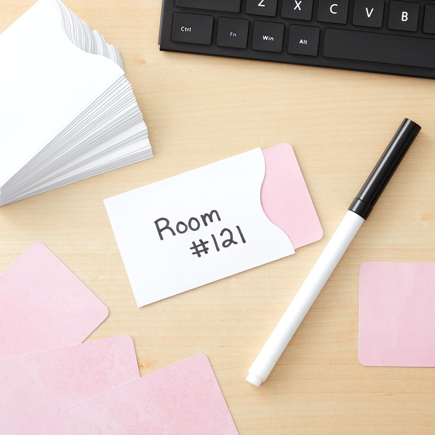 Stockroom Plus Credit Card Envelopes - 3.5 x 2.3 in, White, 500 Count - Key Card Sleeves & Hotel Holders - Tear-Resistant Sleeves