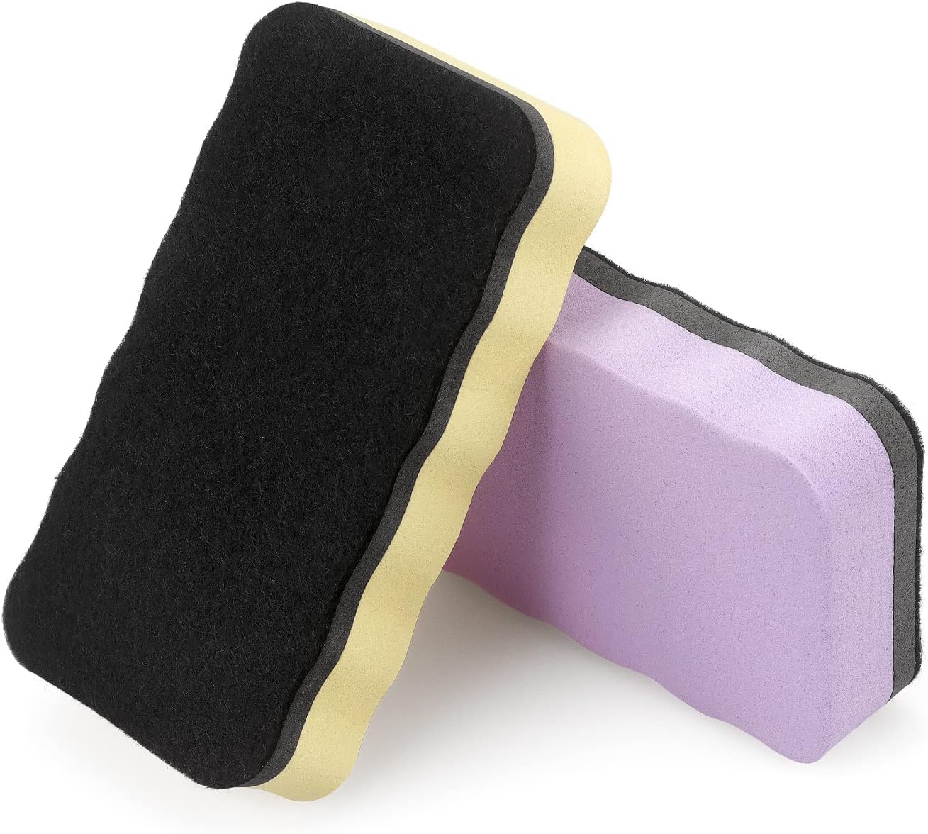 Tamaki Magnetic Whiteboard Eraser, Dry Eraser Erasers, Dry Erasers for White Board, Whiteboard Erasers for Kids, 6 Colors (6 Pack, Pastel Wavy)