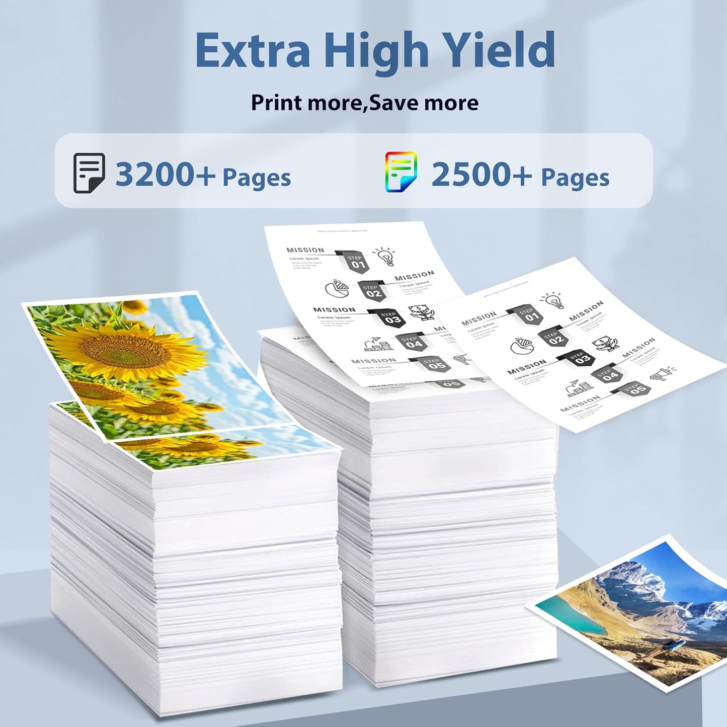 218X Toner Cartridges 4 Pack High Yield 3201dw MFP 3301fdw Toner Compatible for HP 218X 218A Set for HP Color Laserjet Pro 3201dw MFP 3301fdw 3301sdw 3301cdw Printer(Black/Cyan/Yellow/Magenta)