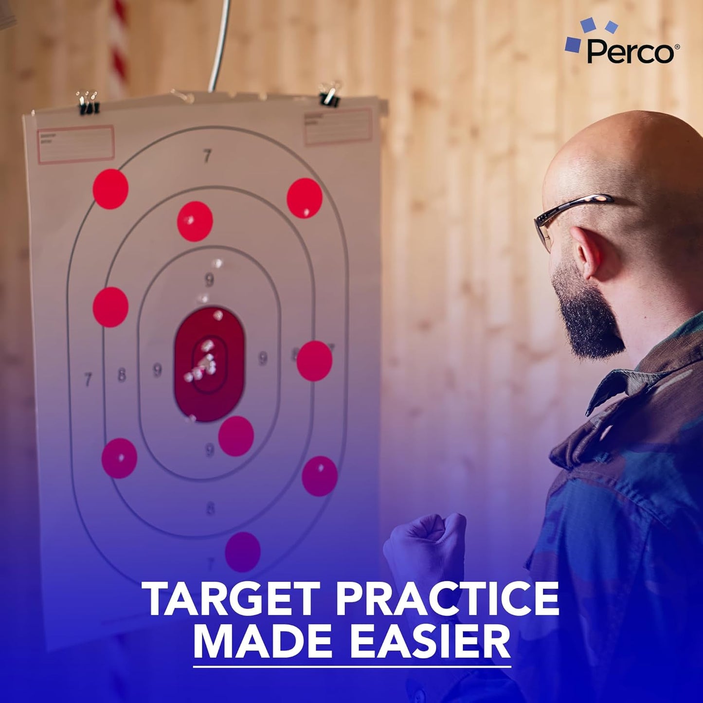 Perco Red 2-Inch Perforated Circle Dot Sticker Labels — 10 Rolls, 5,000 Round Stickers — with Permanent Adhesive for Organizing, Color Coding, Bin Labeling, Packaging Alerts—Made in USA