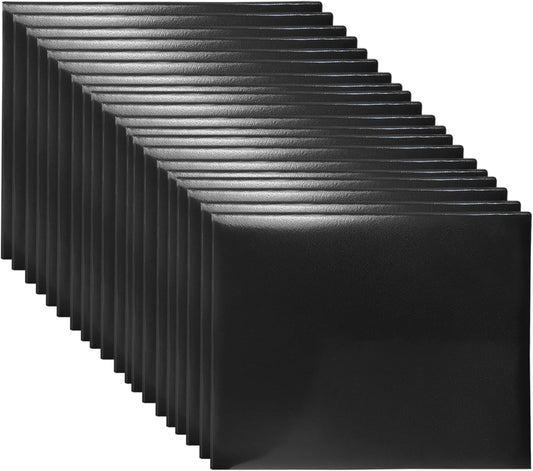 Certificate Holders 8.5"x11" Graduation Diploma Cover Document Leather Folders,Black-20 Pack