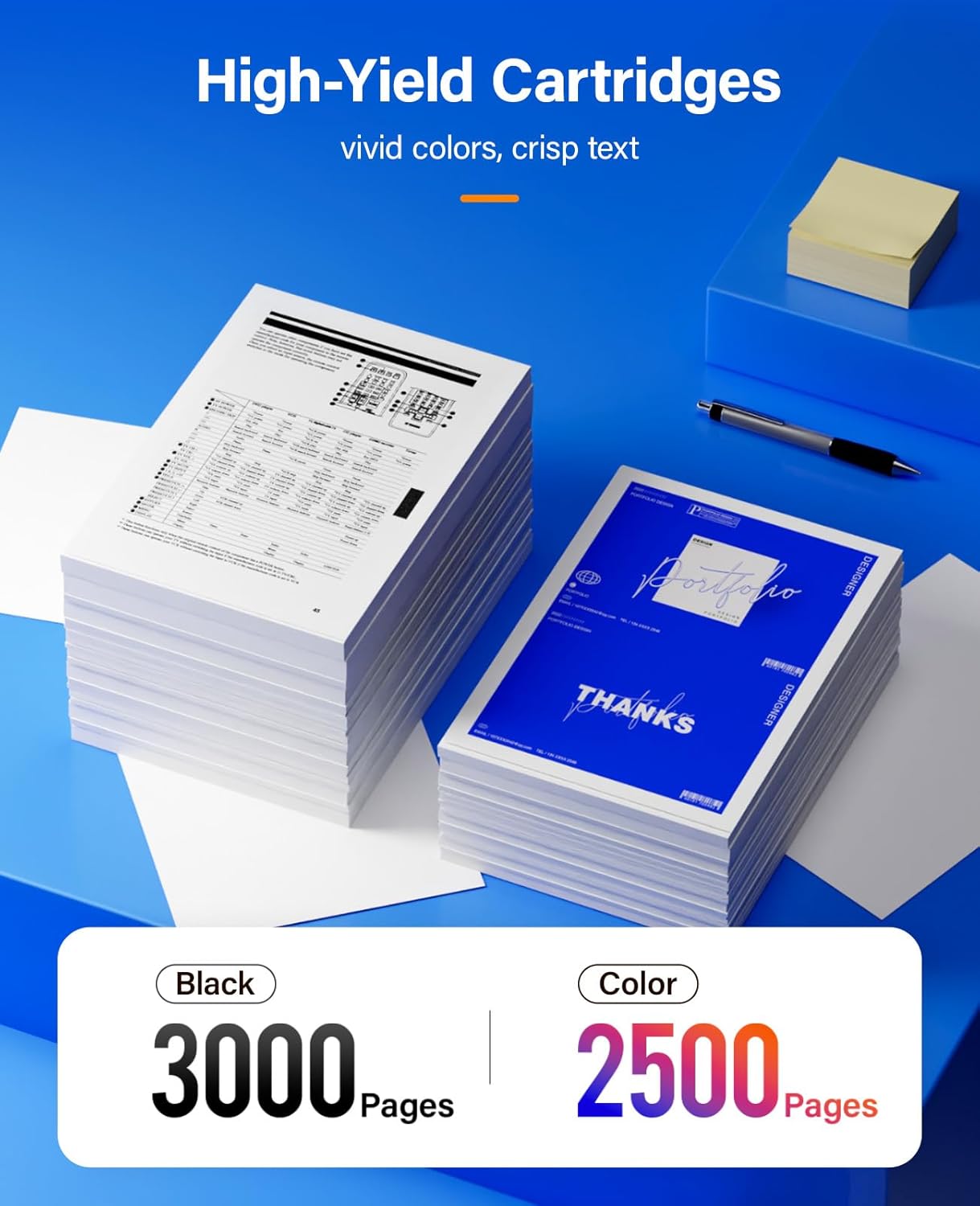 C230 C235 Toner Cartridge Set 4-Pack with chip High Yield Replacement for 006R04391 006R04392 006R04393 006R04394 Compatible with Xerox C230 C235 C230DNI C235DNI Printer Ink Black Cyan Magenta Yellow