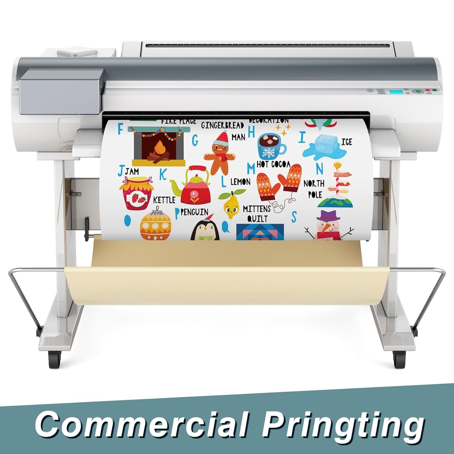 Amylove Blank White Surface Magnet Sheets 24 Inch x 5 Feet, 30 Mil Magnetic Roll Printable Flexible Vinyl Blank Magnetic Sign Sheet Safe for Vehicles DIY Craft Project