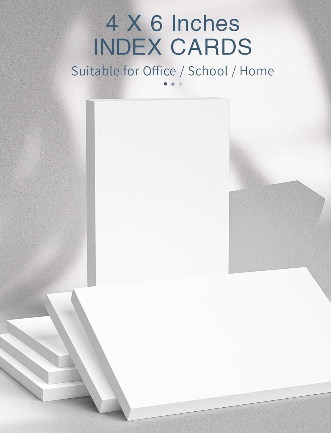 Index Cards 4x6 Blank, 300 PCS Note Cards 4x6 Bulk, Heavy Flashcards Blank Index Cards White, 4 x 6 Note Cards Unlined for Studying/Notes Taking, Blank Flash Cards, 10 Pack of 30 Sheets