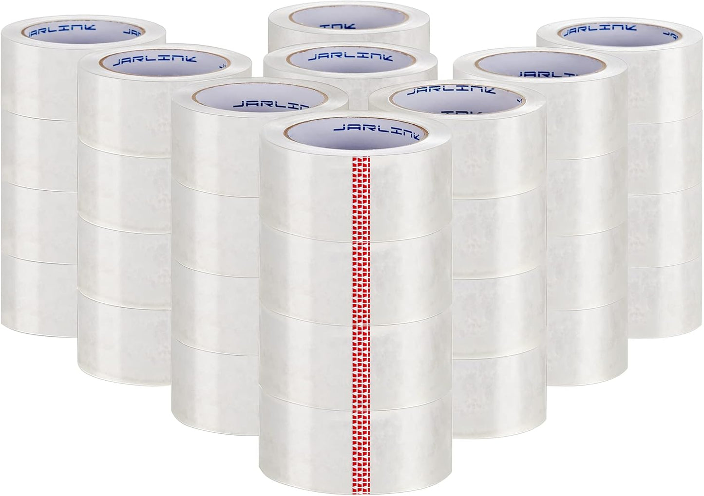 JARLINK Clear Packing Tape (36 Rolls), Heavy Duty Packaging Tape for Shipping Packaging Moving Sealing, 2.7mil Thick, 1.88 inches Wide, 60 Yards Per Roll, 2160 Total Yards