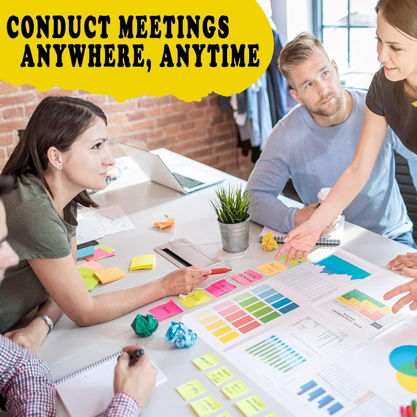 12 Pcs Medium Trifold Poster Board, 26.2" x 17.2" Presentation Board, with Double Sided Tapes and Cardboard, White Corrugated Project Boards/Science Fair/trifold Display Board for School Project