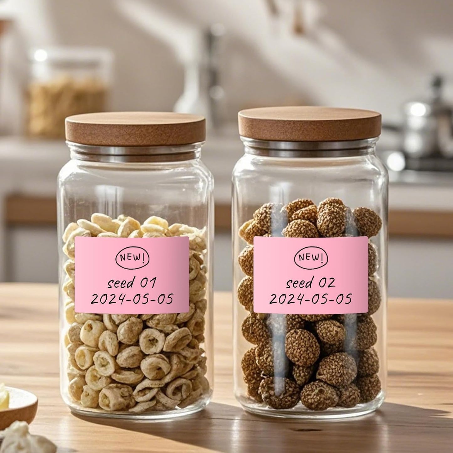 Color Coding Stickers Rectangle 3×2 Inch Vinyl Pink Sticker Removable Waterproof Writable File Folder Moving Labels for Boxes Home Office Marking 40 PCS