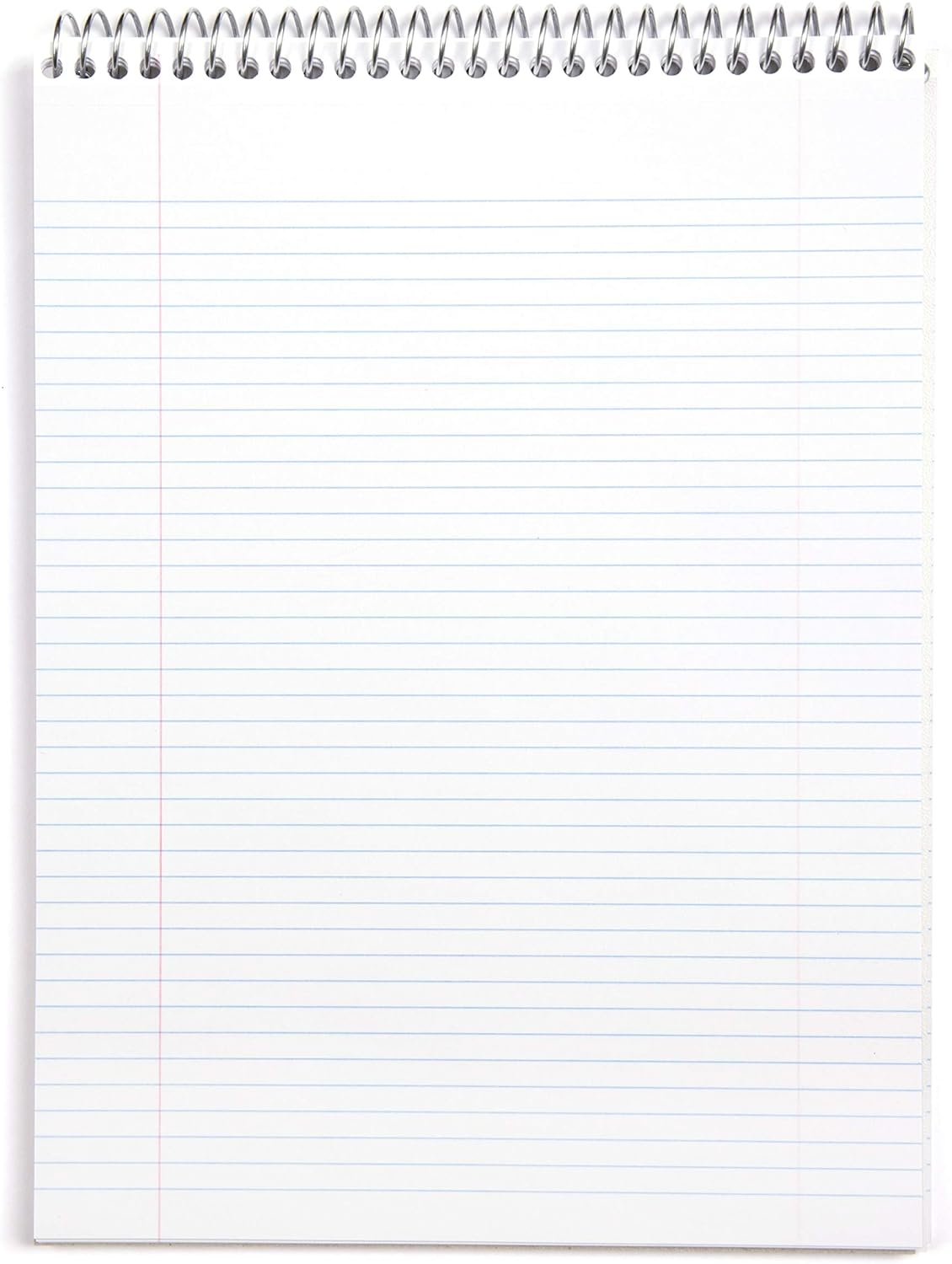 Mintra Office TOP BOUND Durable Spiral Notebooks (Blue, College Ruled 3pk)