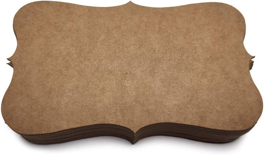 PPAPPAPPIYO 3x5 index card/Set of 50 Blank index cards 337gsm (KRAFT)