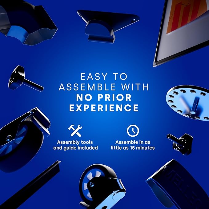 Rolling Dry Erase Board 48 x 36 - Large Portable Magnetic Whiteboard with Stand - Double Sided Easel Style Whiteboard with Wheels - Mobile Standing White Board for Office, Classroom & Home