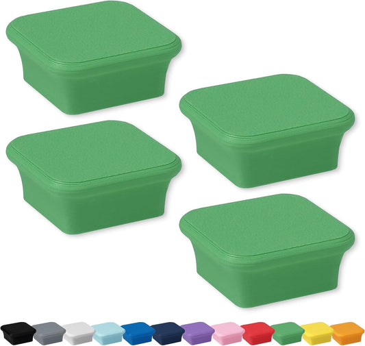 Glassboard Studio MiniBar Magnet - Strong Neodymium Rare Earth Magnets for Fridge, Whiteboard, Locker & Magnetic Glassboards - Ideal for Crafting & Office Use - Strong Fridge Magnets (Spring Green, 4)