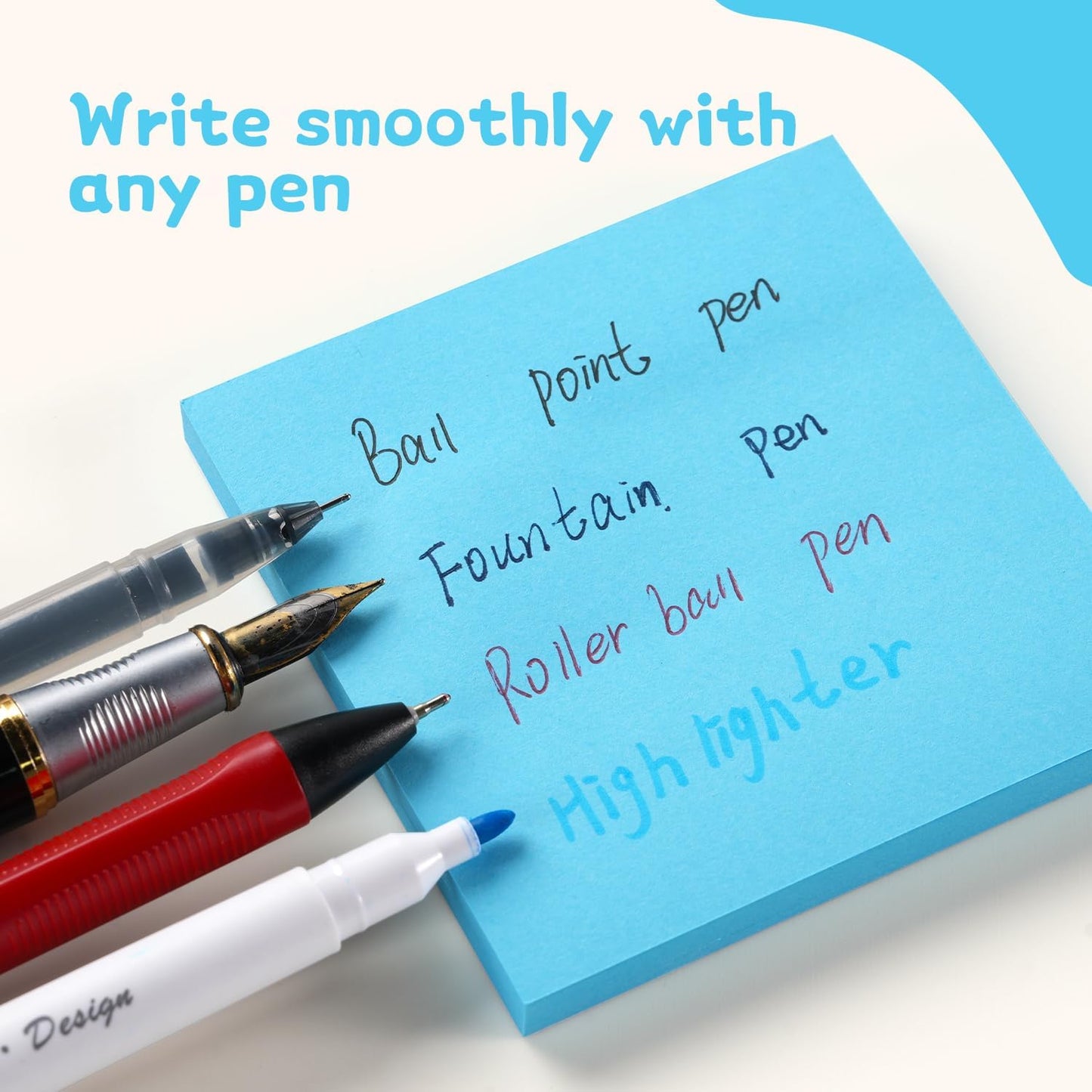 Sticky Notes 3x3 Inch Bulk 72 Pads - 12 Assorted Color Self-Stick Memo Pads for Students, Office, Home Organization Easy to Post for Planners, Fridge, Laptops (5400 Total Sheets)