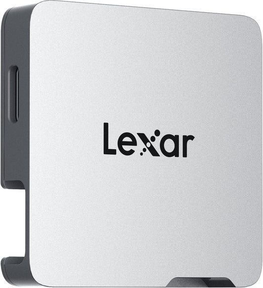 Lexar Professional Go Portable Hub, Four Type-C Ports, USB 3.2 Gen 2, Up to 10Gbps, Ultra-Compact, Perfect for Go Portable SSD, Compatible with Smartphones, PC & Mac, Tablets & iPad (LPASL400-RNSNG)