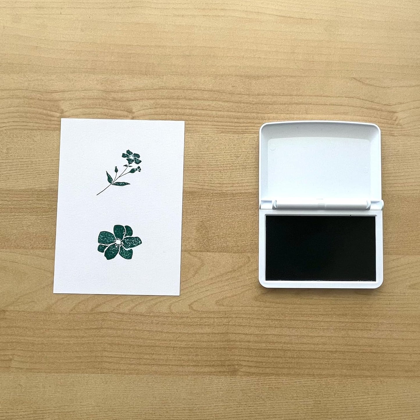 COLOP Make Series, Ink Stamp Pads, with Non-Toxic Premium Ink, Water-Based Acid-Free (Fir Forest, Make 2-2-3/4" x 4-1/4")