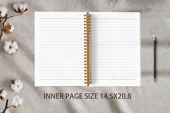 VNWEK Bible Christian Notebook Journal - Bible Journaling Notebook, Christian Gifts for Women Men Faith, Notebook Spiral Bound with, Isaiah 43 1-3 Writing Pads