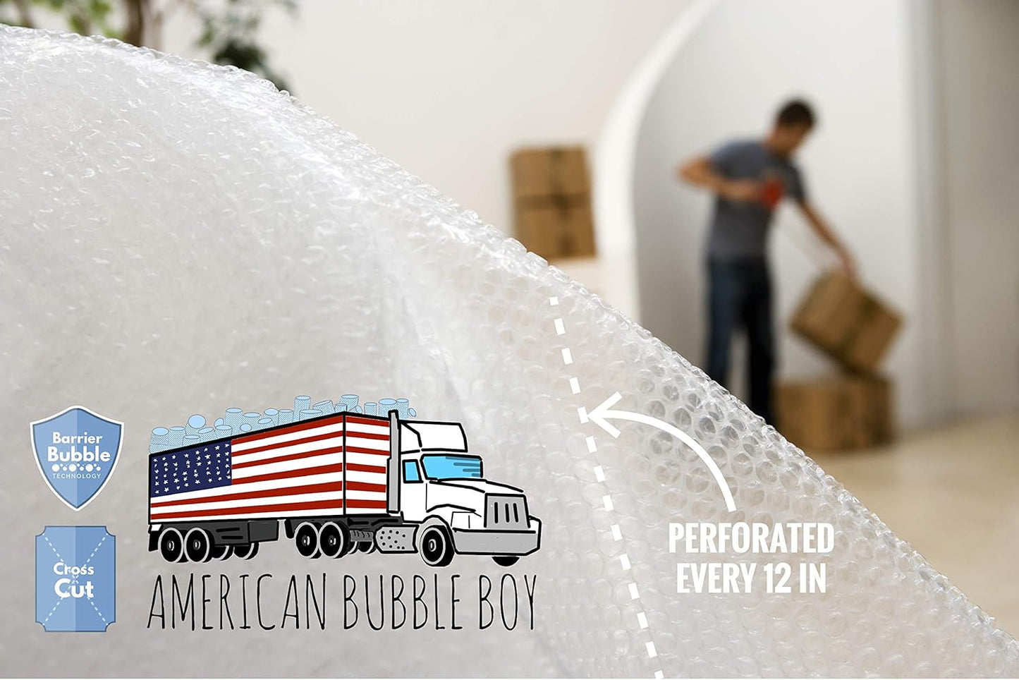 Bubble Wrap 525' **Bubble Bundle** for Packing, Shipping, Moving by American Bubble Boy