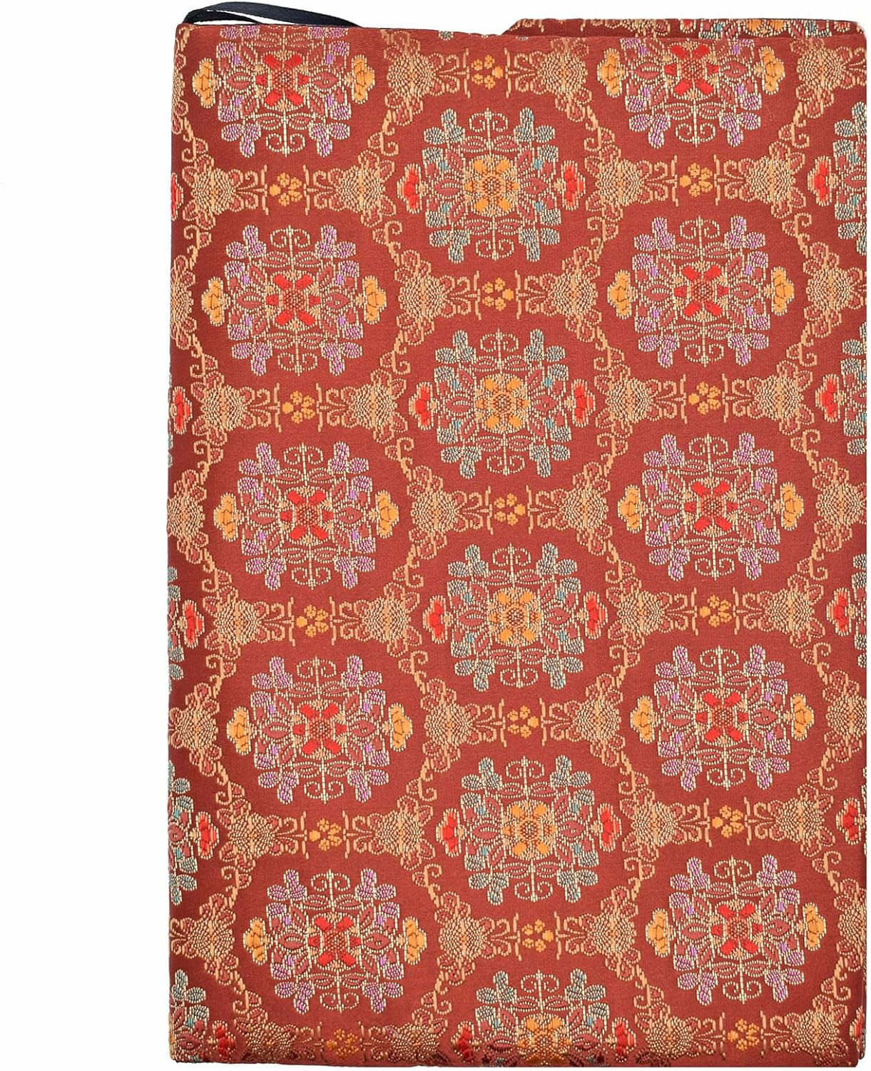 BLBMH Book Covers for Paperbacks Fit for 5.5x8.5 inch Adjustable Book Sleeve Cover for Women Over 15 Soft Cloth Protector for Novels Notebook - Flower Red 8.5in