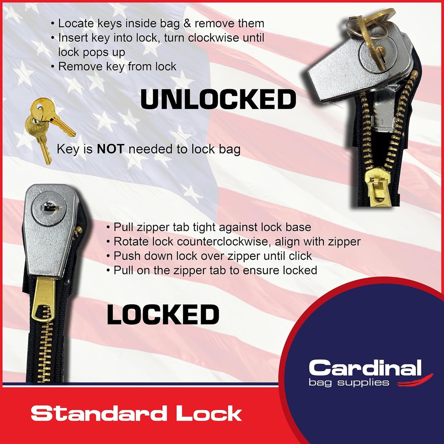 Fire Resistant Security Money Bag with Lock, Water Repellent, Safe Storage, Protects Important Valuables, 15 x 11 Inch (Navy Blue)