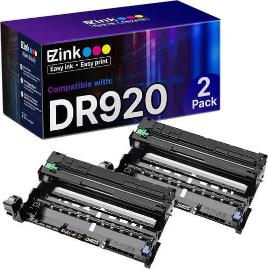E-Z Ink Remanufactured Drum Unit Replacement for Brother DR920 Drum Unit DR-920 DR920 High Yield to use with HL-L6210DW HL-L5210DW HL-L6210DWT HL-L5210DN HL-L5210DWT Printer, 2 Black