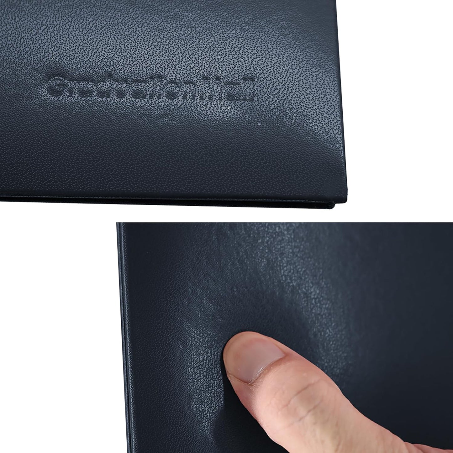 GraduationMall 8.5"x11" Smooth Padded Diploma Cover Certificate Holder Darkblue,12-Packs