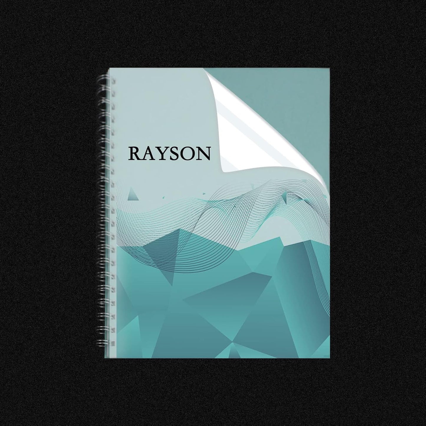 Rayson Clear Binding Cover - 14 mil Polypropylene, 8-1/2 × 11 inches, Durable Un-Punched Plastic Presentation Covers, 50-Pack (PP3550C)
