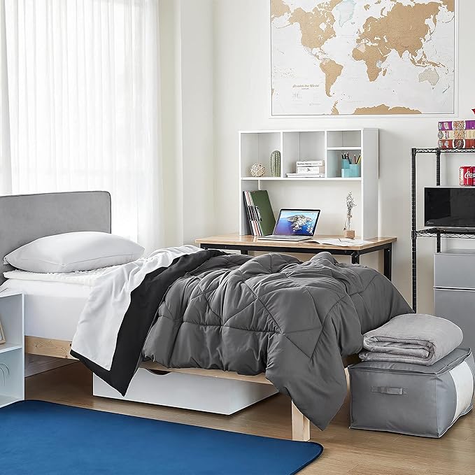 DormCo The College Cube - Desk Bookshelf - White Color