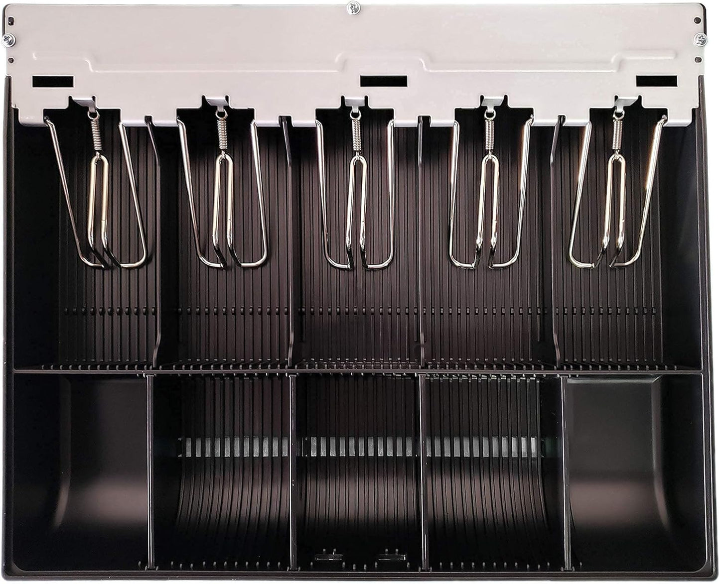 HK SYSTEMS SAM4S Cash Drawer Insert Money Tray Metal wire gripper 57, 5 Bills and 5 Coins, Compatible with Sam4s ER-5200, ER-5240, ER-5215, ER-900 Series, HK-7200 HK-7240, HK-7215 Series
