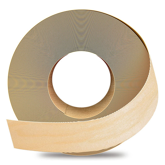 GSCIT Club Birch Edge Banding, 3 inch x 50ft roll of Veneer Edge Banding Preglued Flexible, Real Wood Tape Banding
