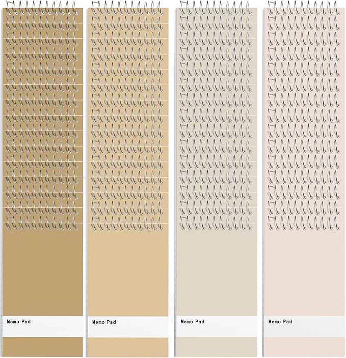 Thenshop 100 Pads Spiral Memo Bulk 3'' x 5'' Top Bound Memo Book 60 Sheets Small Mini Notebooks Lined Wire Bound Pocket Steno Book for Home, Office, School (Colorful)