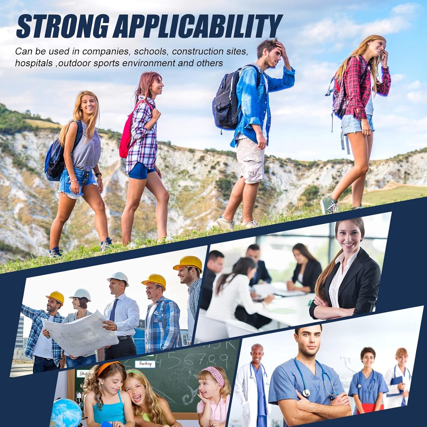 100 Pack Retractable Badge Reels Bulk Heavy Duty Badge Reel Holders with Carabiner Belt Clip and Keychain for Lanyard Card Nurse School Office Employee (Clear White)