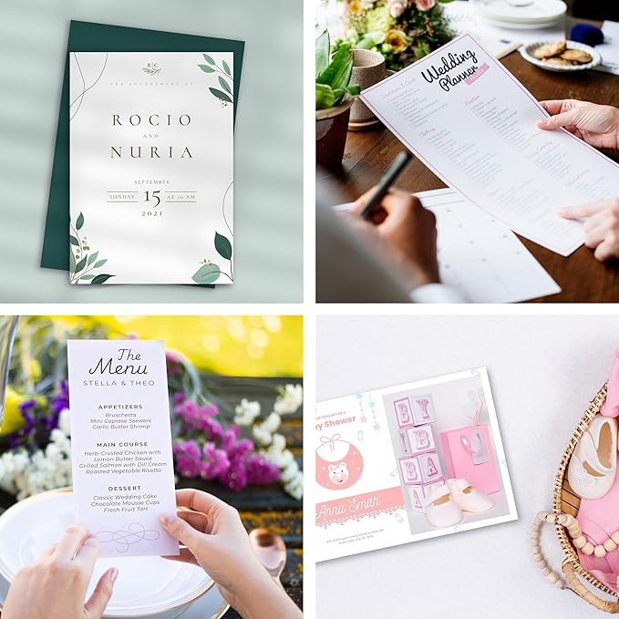 PrintWorks White Cardstock 8.5" x 11" - 67 lb/147 gsm Vellum Bristol - 750 Sheets - Made in the USA - SFI® Certified - 92 Bright - Card Stock Printer Paper for School, Craft, & Office Use (00564C)