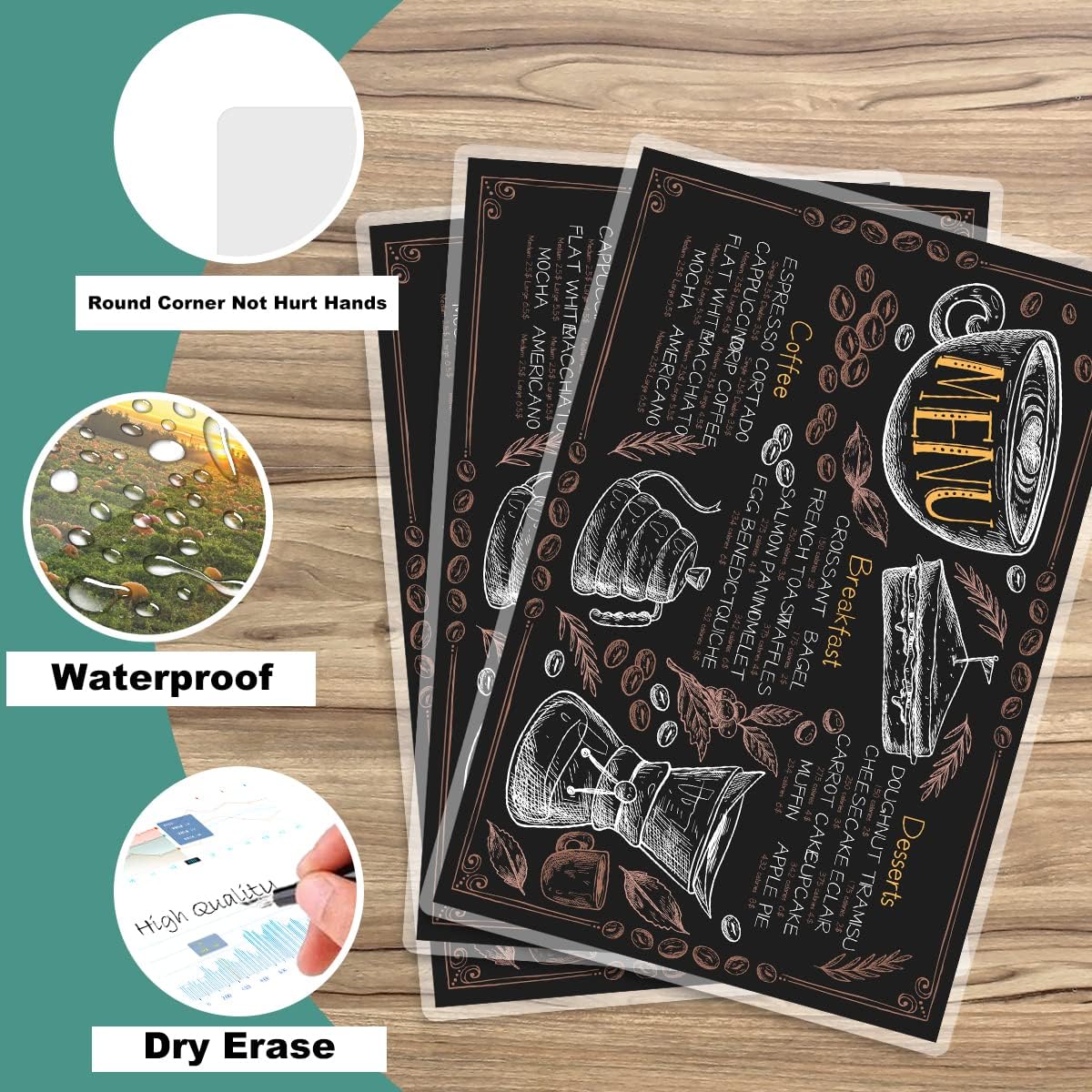 BESTEASY 5 mil Thermal Laminating Pouches (100 Pack), BESTEASY Clear 9 x 11.5 Inch Laminating Sheet Paper for Laminator, Holds 8.5 x 11 Inch Letter Size Sheets