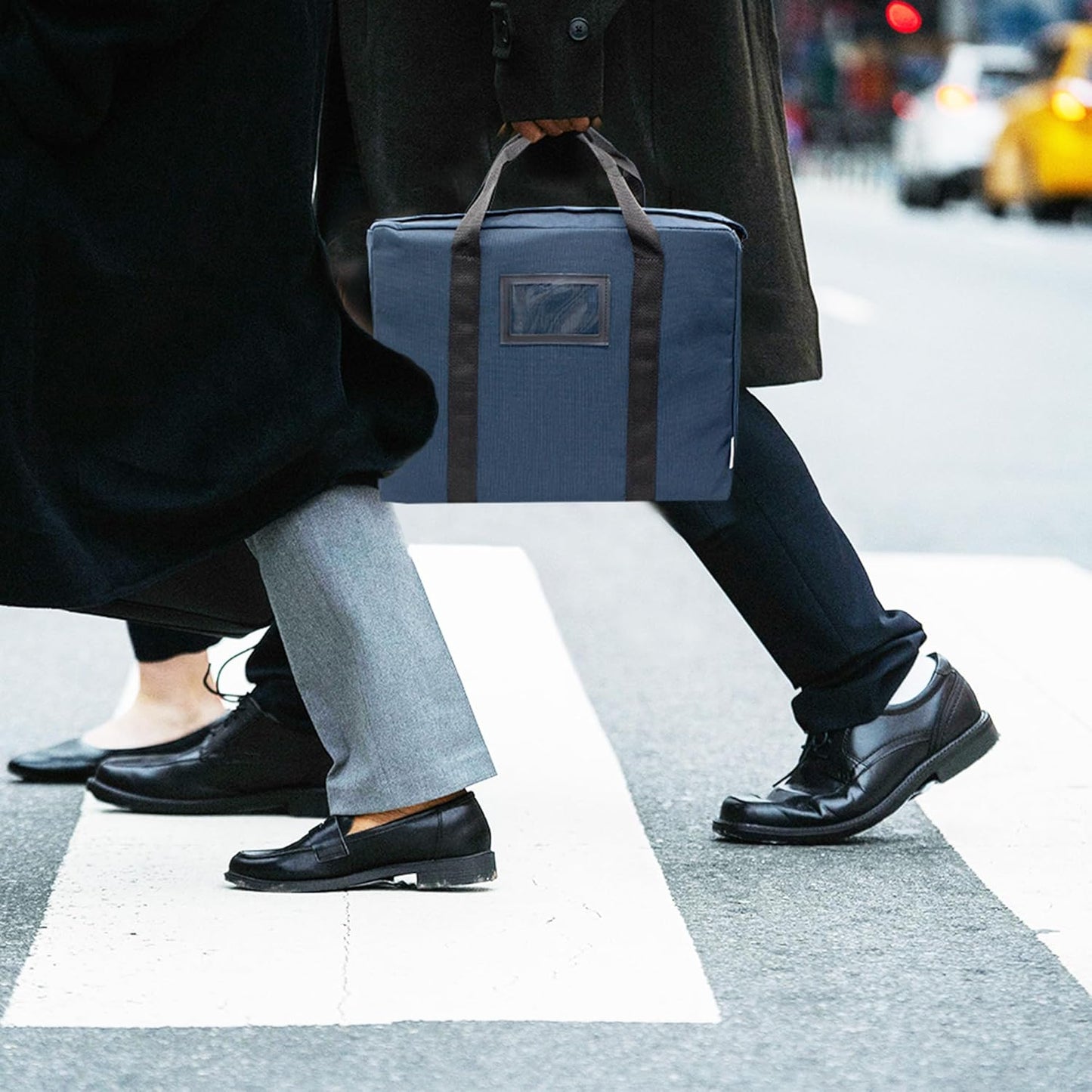 Fire Resistant and Water Repellent Briefcase Document Bag, 18 x 14 x 4 Inch