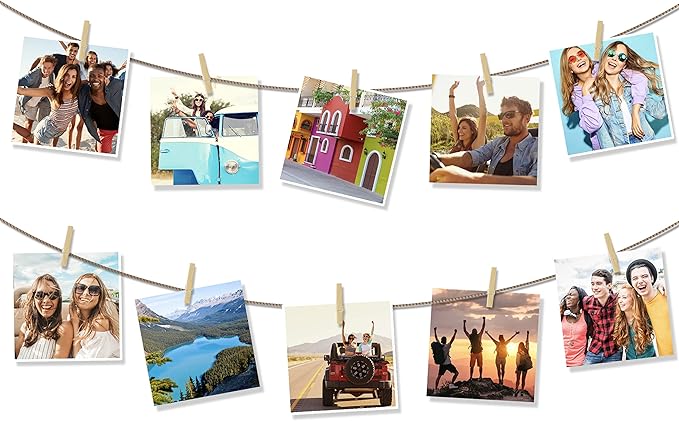 HP Advanced Photo Paper, Glossy, 5x5 in, 20 sheets (49V50A),White