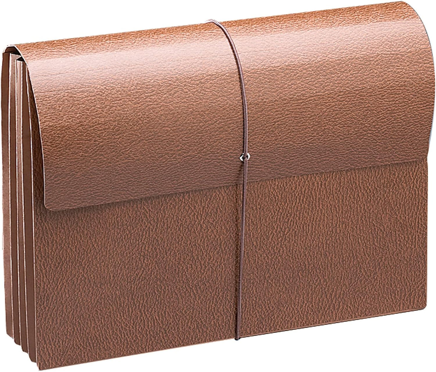 Smead Classic Expanding File Wallet with Flap and Cord Closure, 3-1/2" Expansion, Legal Size, Redrope, 10 per Box (71356)