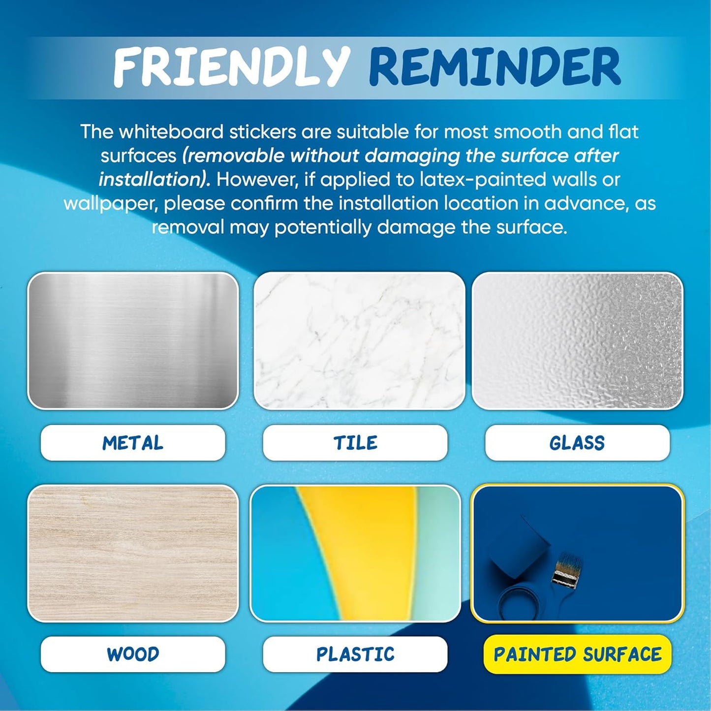 YOUNGJQ Magnetic Whiteboard Contact Paper 48" x 30", Adhesive Magnetic Dry Erase White Board Sticker for Wall, Peel and Stick Wallpaper