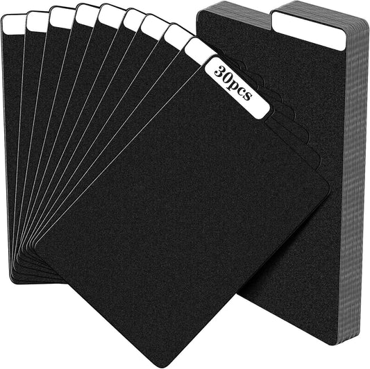 30 Pieces Comic Book Dividers with Tabs,Patient Divider Cards,Card Dividers Comic Book Boards for Storage Boxes 11.22 X 7.24 Inche