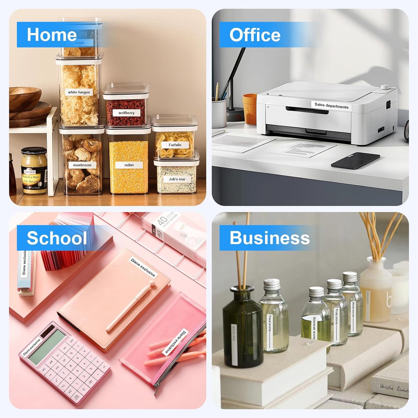 Label Orison 3PK TZe-631 Label Tapes Compatible with Brother P-Touch Laminated TZ631 TZo631 use for PT-H110 PT-D210 PT-D400 PT-D600 Black on Yellow 0.47 Inch x 26.2 ft (12mm x 8m)