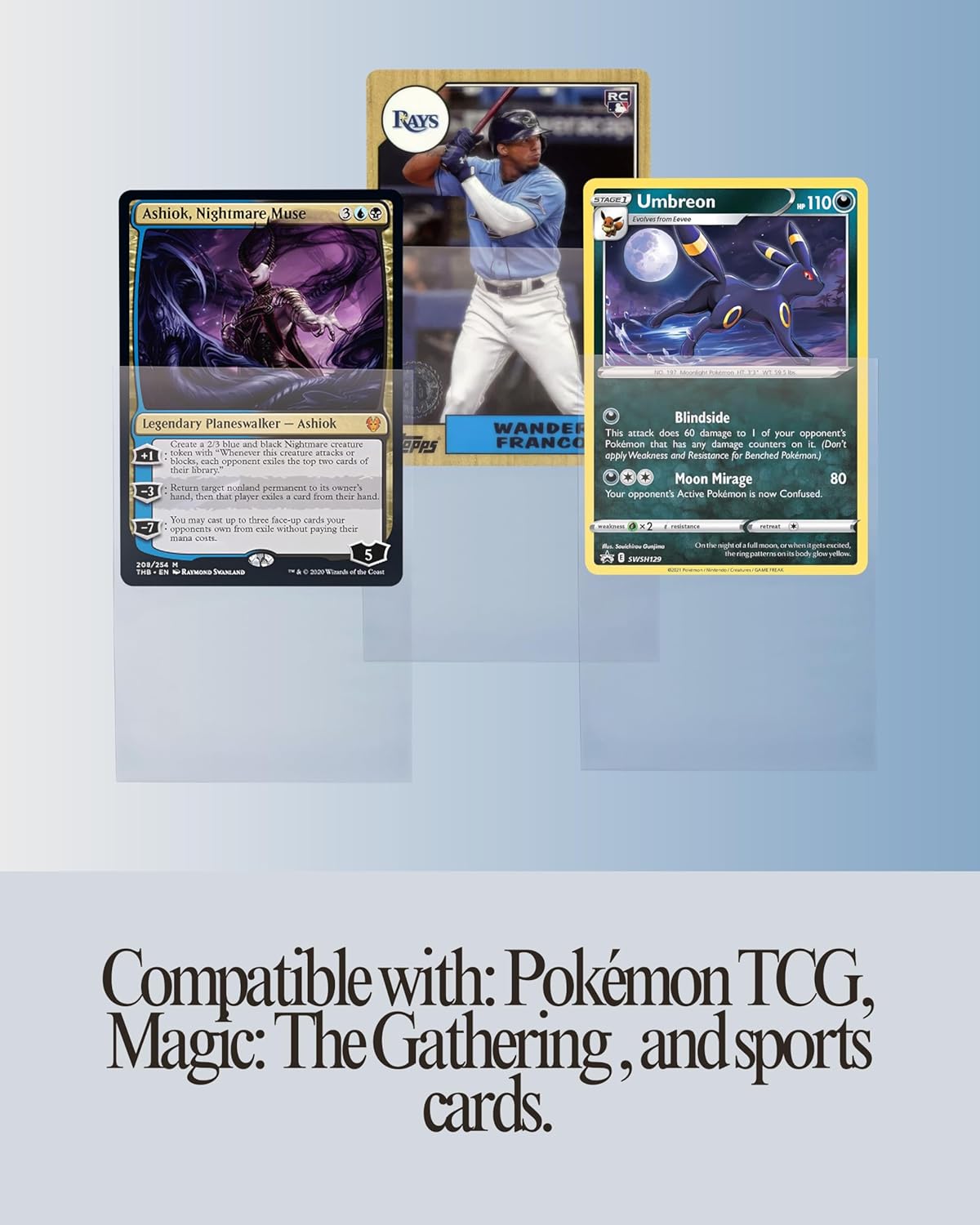 TitanShield 1000 Count 60-Microns Thickness Soft Penny Card Sleeves 2-5/8” x 3-5/8” (67x94mm), Ultra Clear (1000 Count)